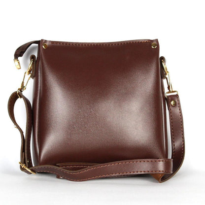 Girl's Rexine Plain Hand Bag