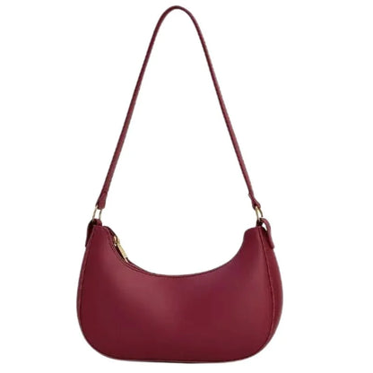 Maroon Luxury Fashion Hand Bag