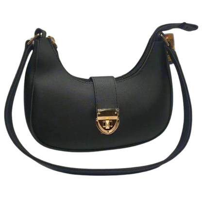 Crescent Leather Luxury Shoulder Bag