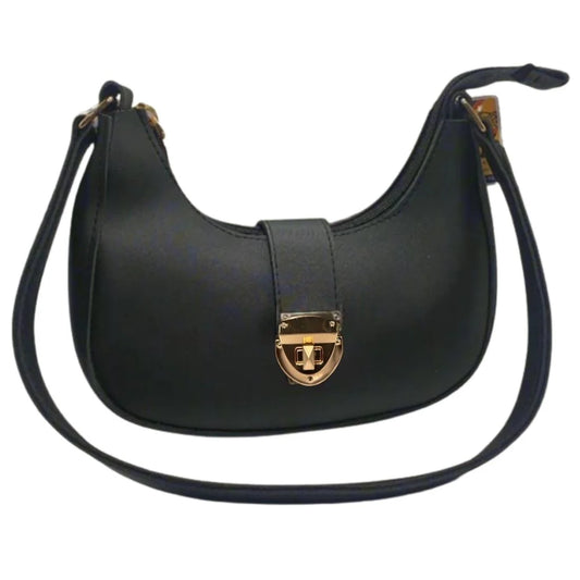 Crescent Leather Luxury Shoulder Bag